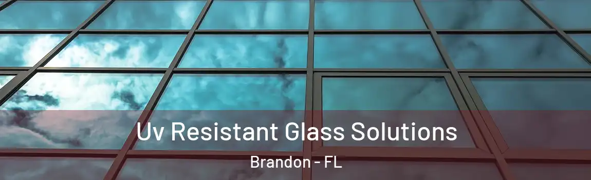 Uv Resistant Glass Solutions Brandon - FL